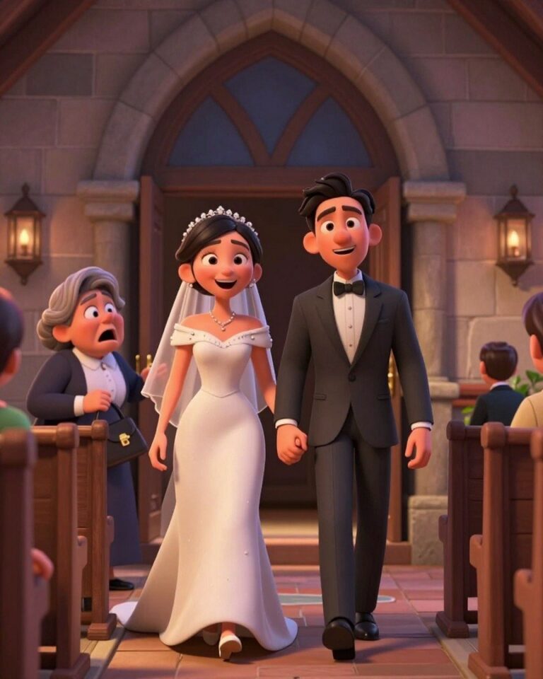 Meine Schwiegermutter platzte beim Auszug aus der Kirche bei der Hochzeit ihres Sohnes
