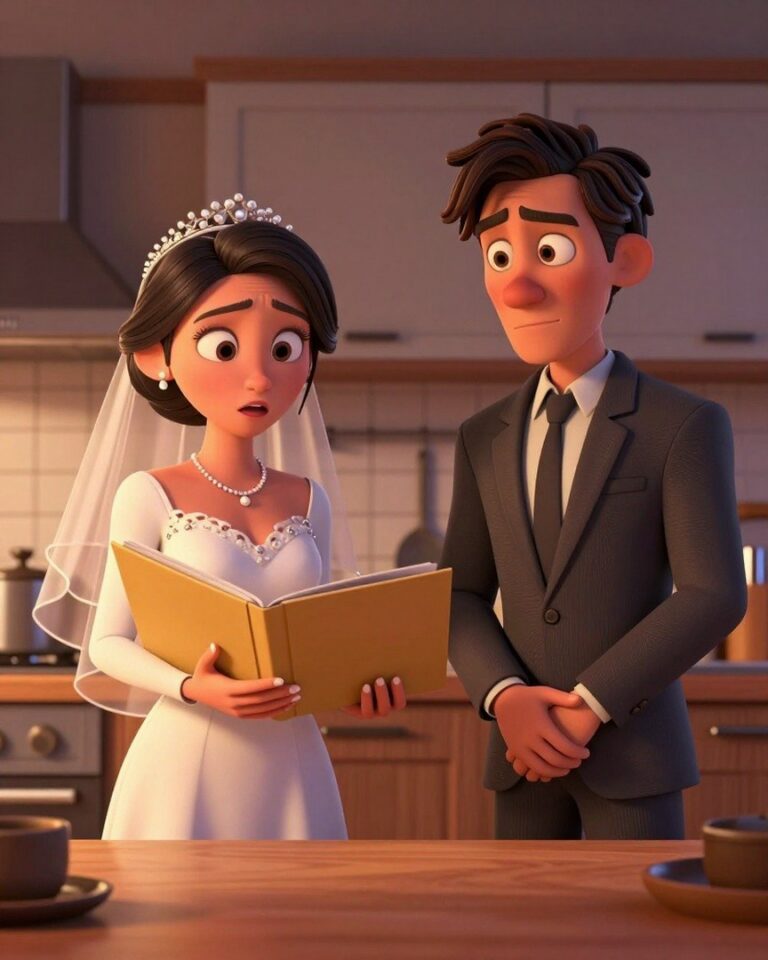 Sie wollten unsere Hochzeit bezahlen, mit einem Vertrag