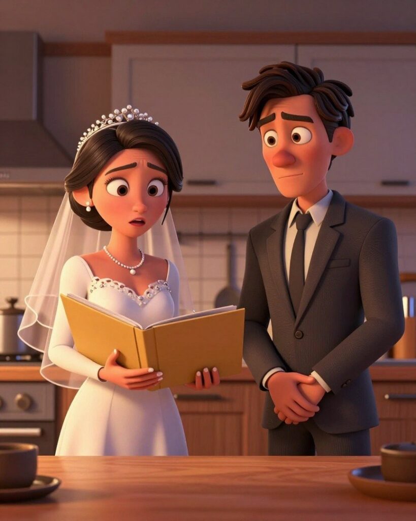 Sie wollten unsere Hochzeit bezahlen, mit einem Vertrag