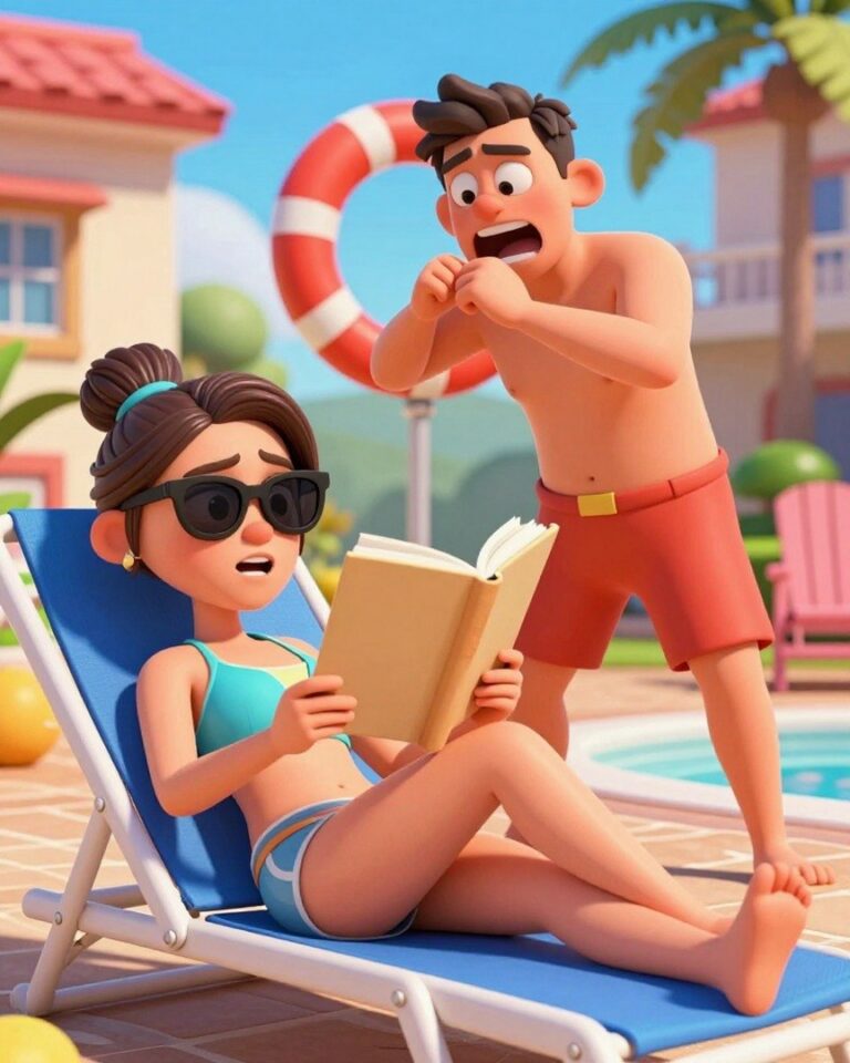 Sie sagte, Kinder sollen teilen, also teilte ich ihr Buch