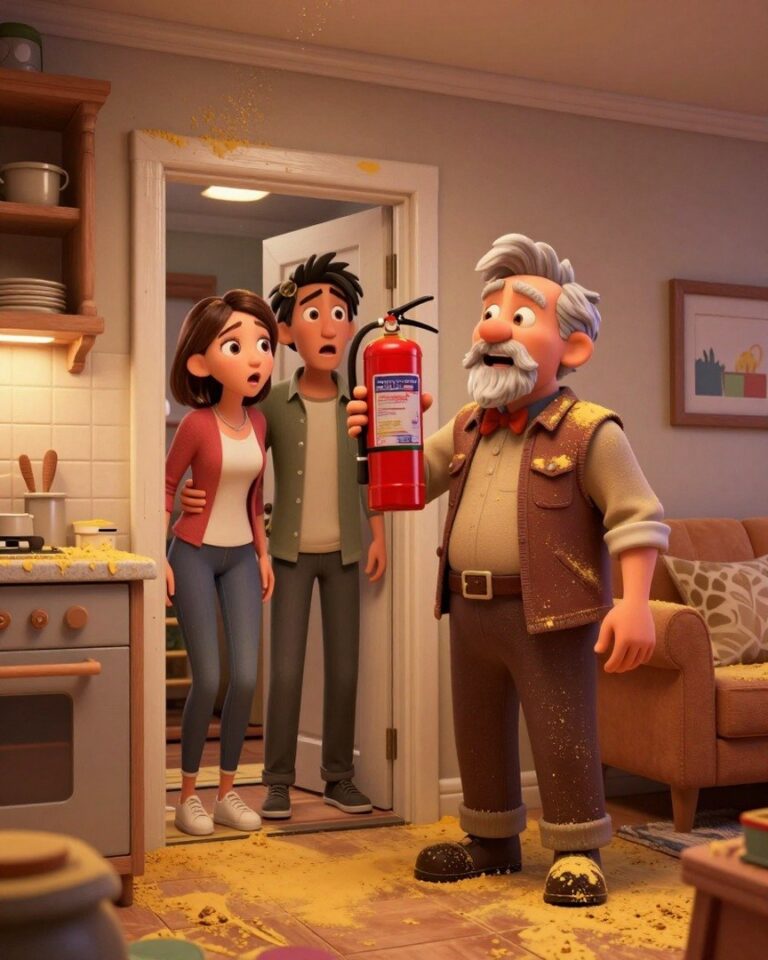 Mein Schwiegervater hat all unsere Feuerlöscher heimlich getestet