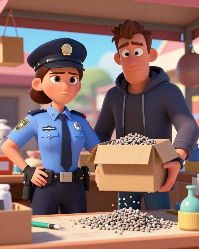 Ich köderte einen Paketdieb mit Tracker und Katzenstreu