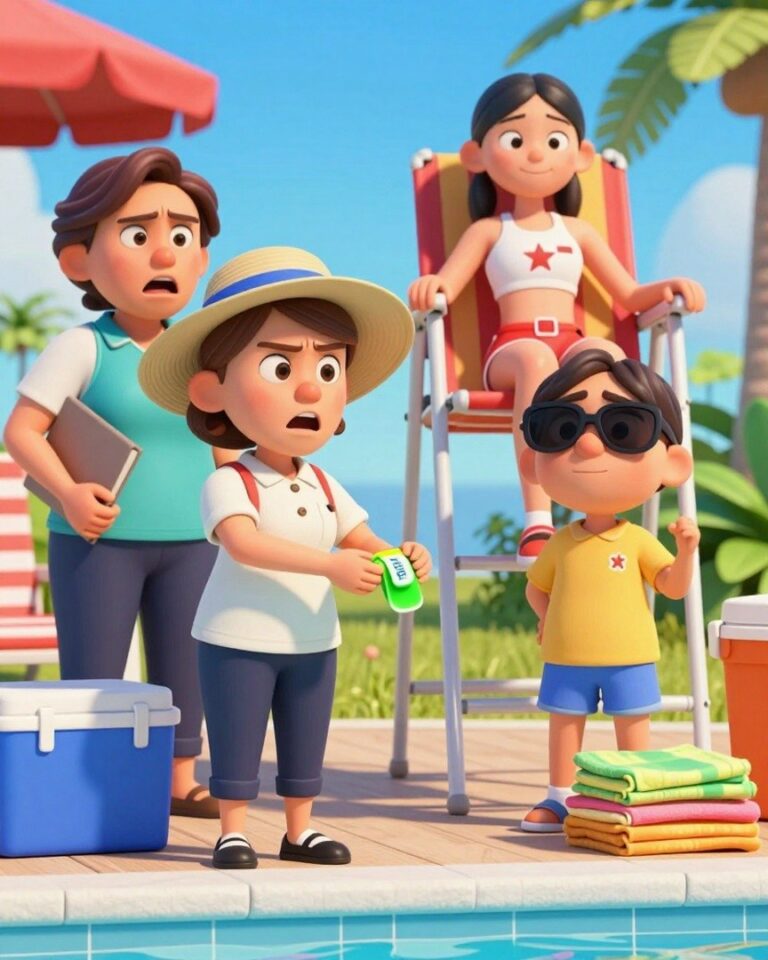 Familie hielt sich an keine Poolregel, am Ende war die Saison für sie vorbei