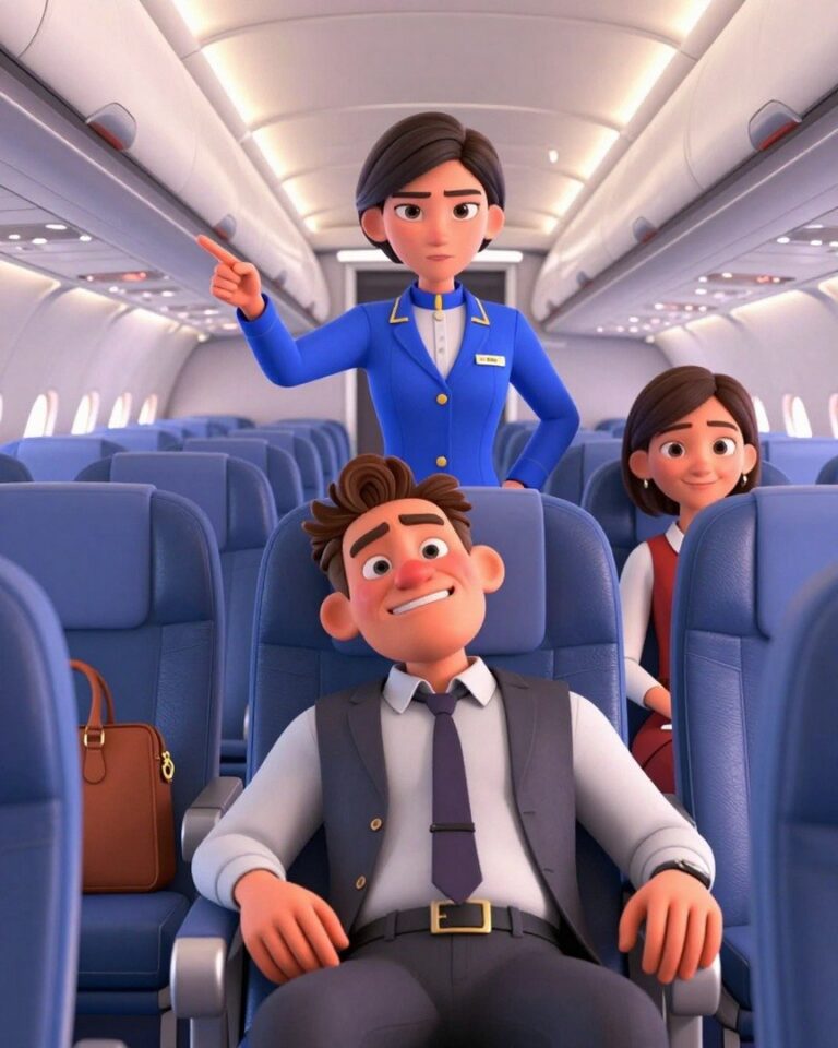 Er klaute meinen Flugzeugsitz und es ging sofort nach hinten los