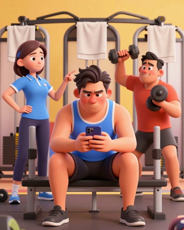 Der Handtuch-Trick im Fitnessstudio, der endlich aufflog