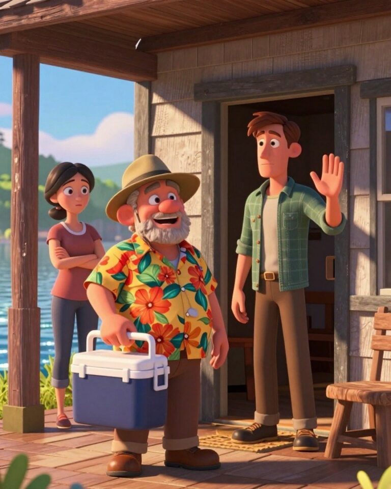 Mein Onkel hat sich selbst zu unserem Familienurlaub eingeladen
