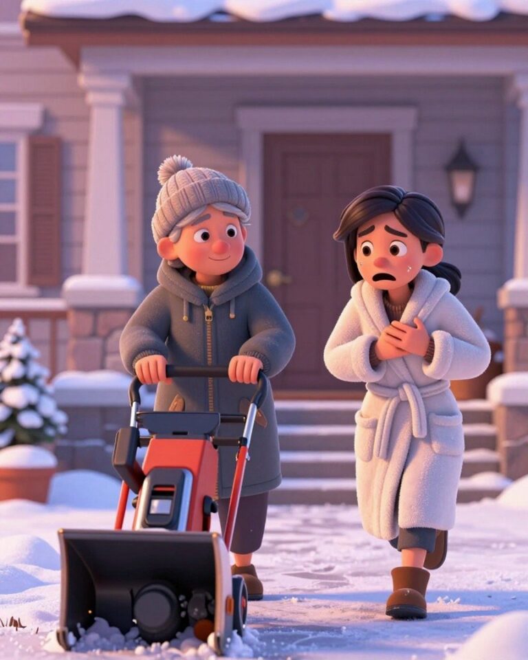 Die Nachbarin, die heimlich unseren ganzen Winter rettete